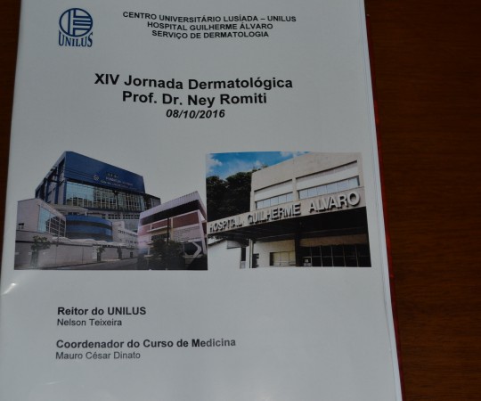 Apostila da XIV Jornada Dermatológica da Faculdade de Medina de Santos, em Homenagem ao Prof. Dr. Ney Romiti.