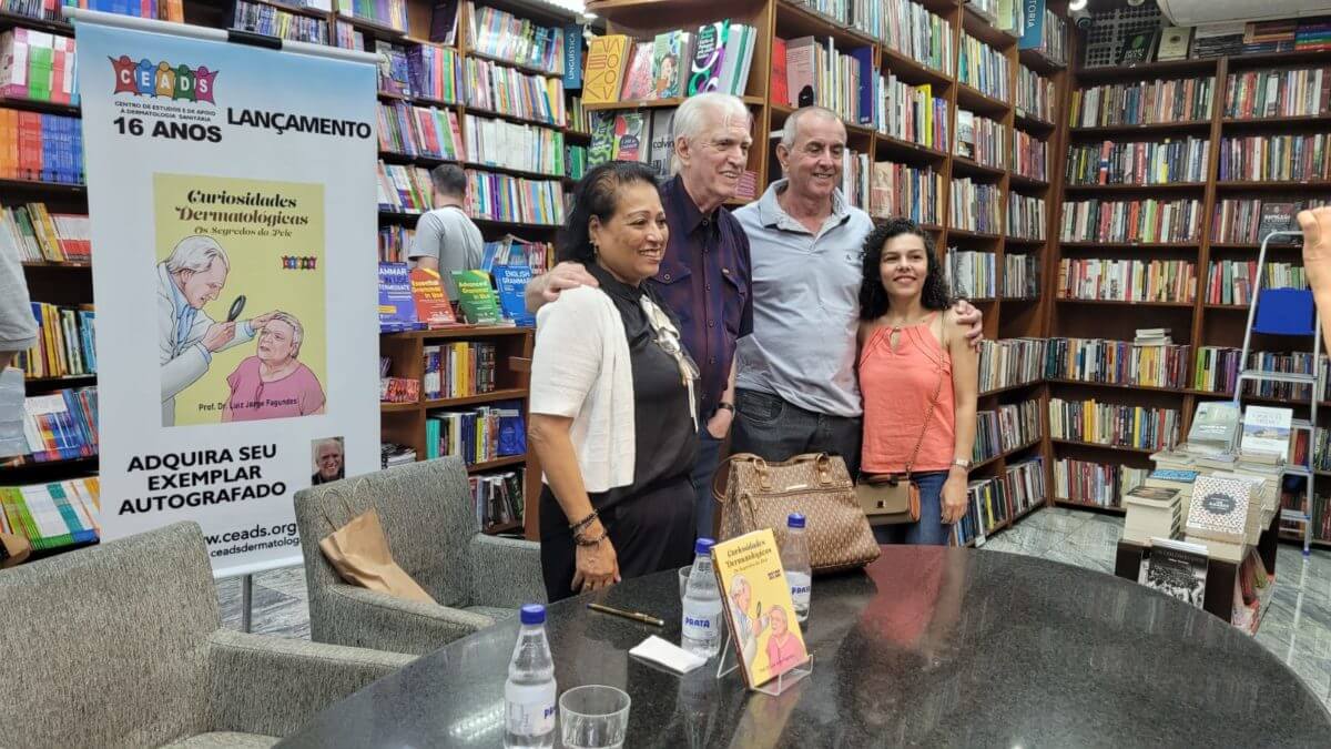 Lourdes da Silva, Prof. Fagundes, Fernando Silva e Ajania